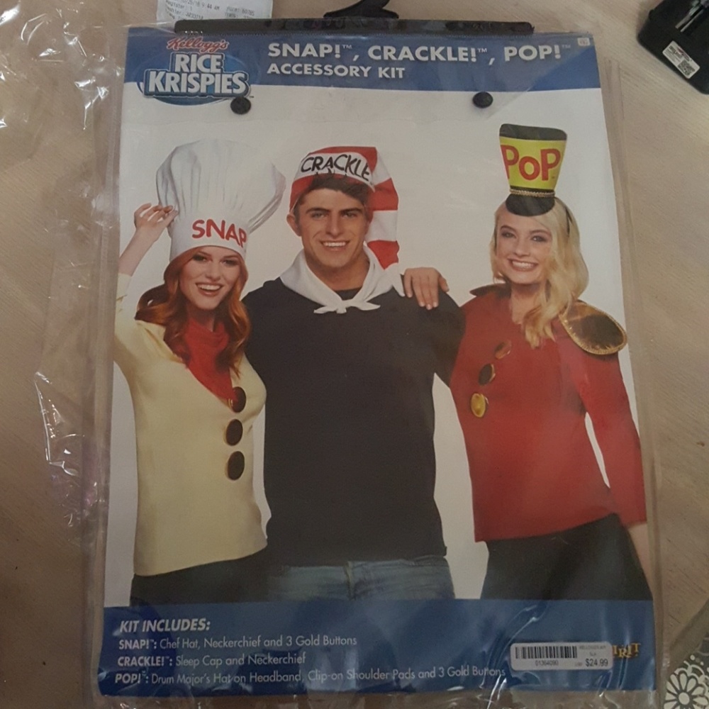 Couples Halloween Costume Snap, crackle pop